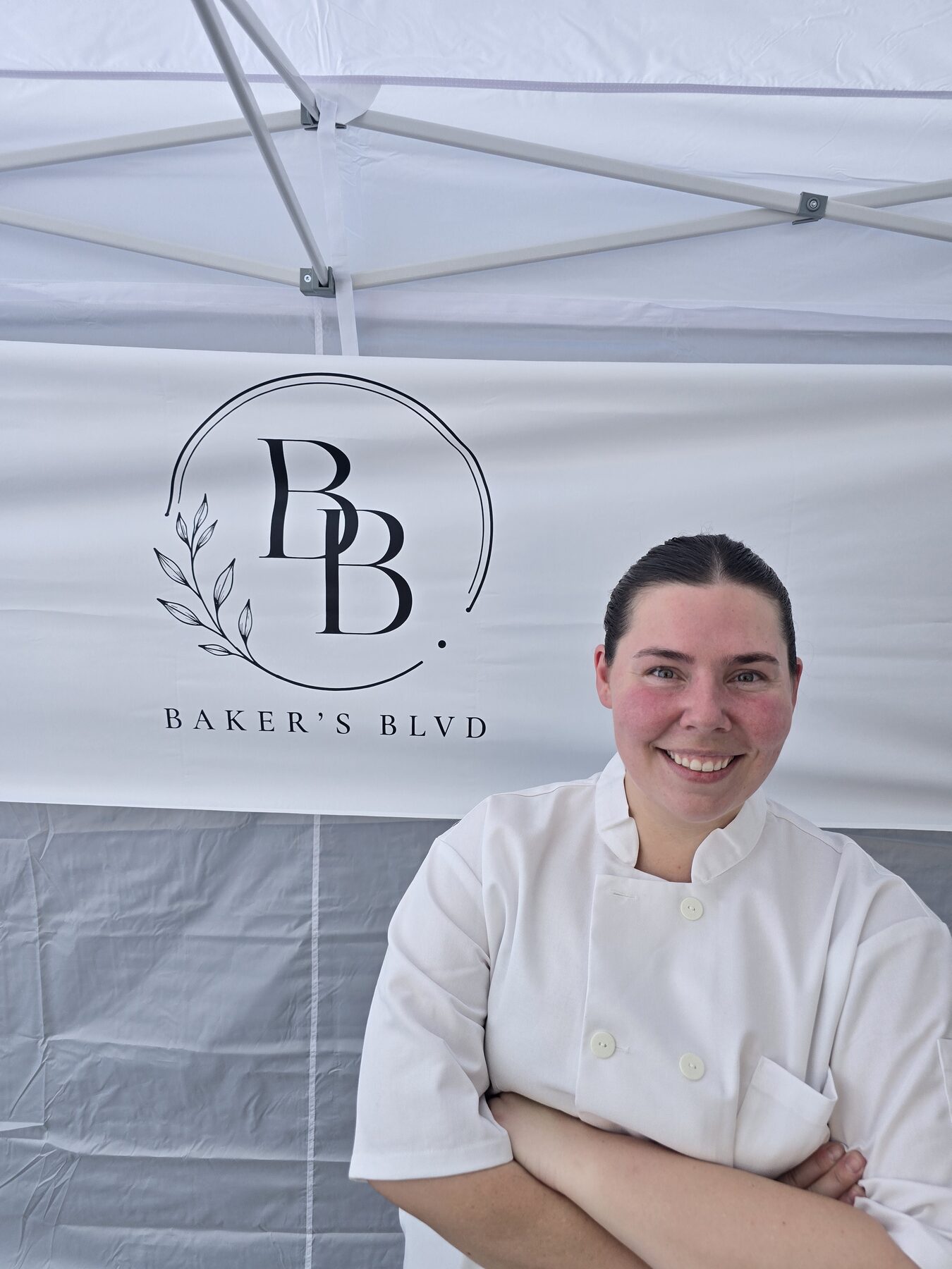 Chaney Coody, owner and baker of Baker's Blvd in Loganville, Georgia